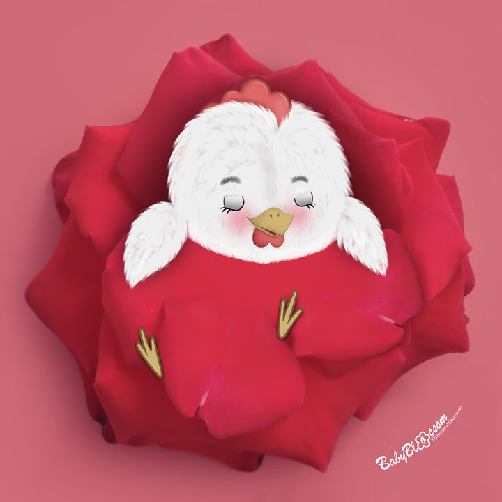 Blossoming Hen