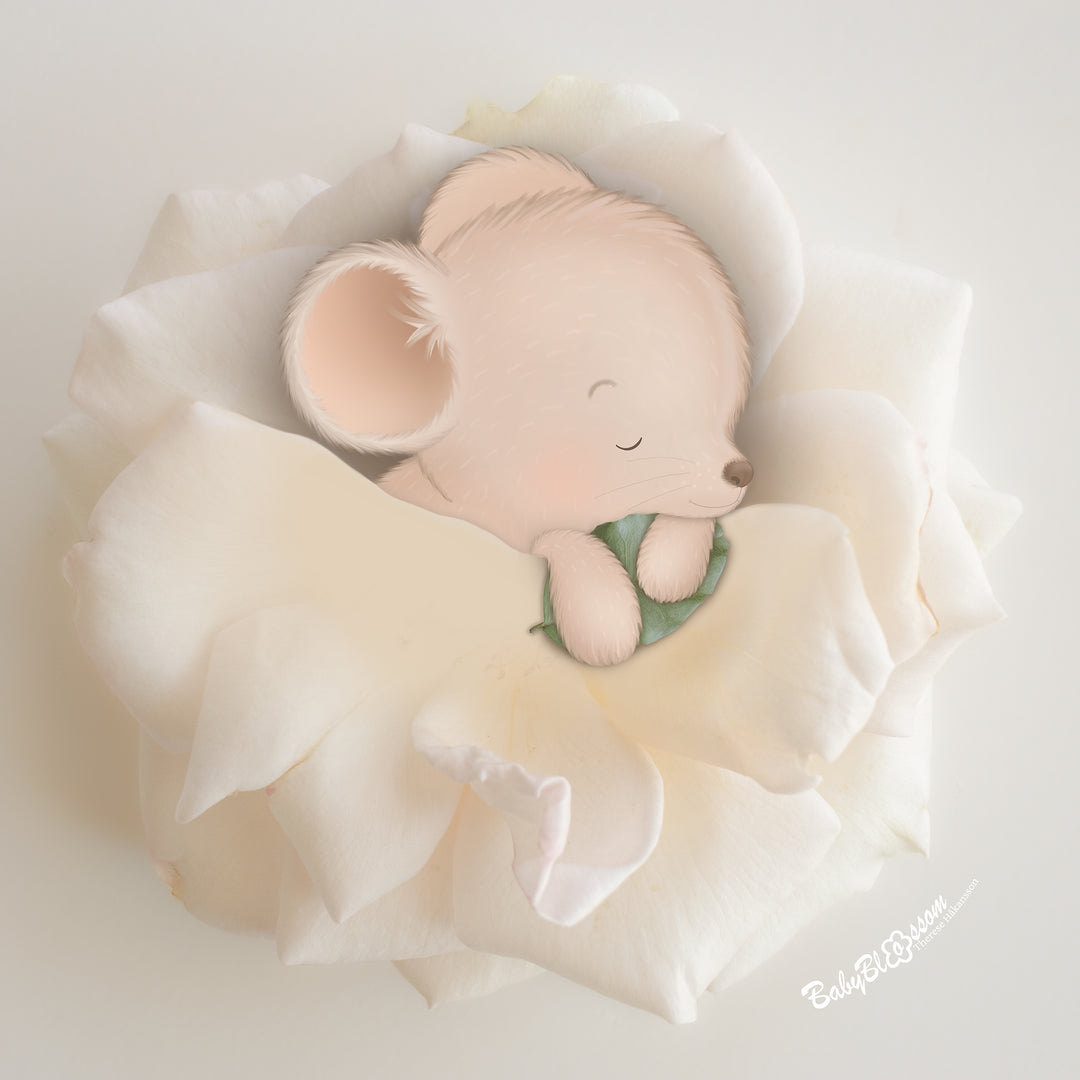 Mouse In Bloom