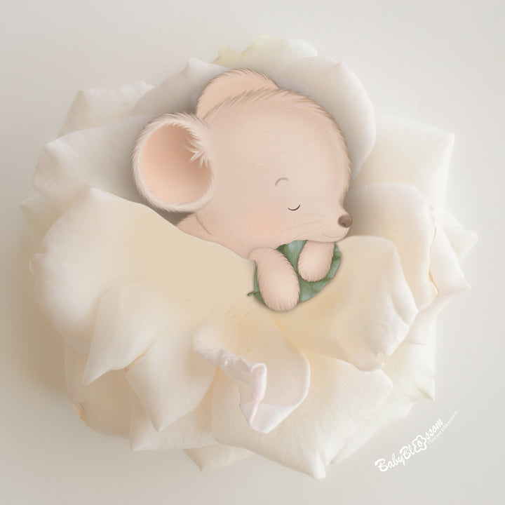 Mouse In Bloom