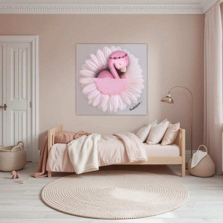 Fluffy Flamingo