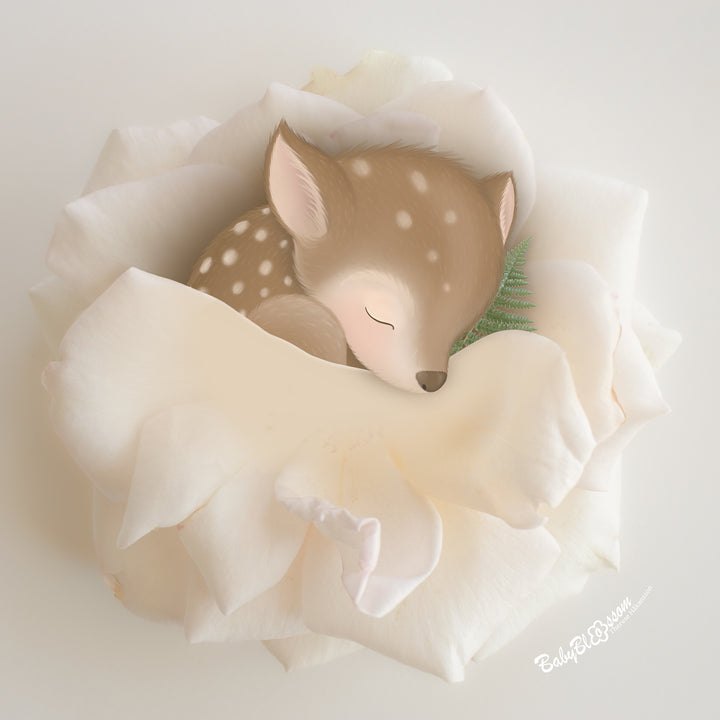 Fawn In Bloom