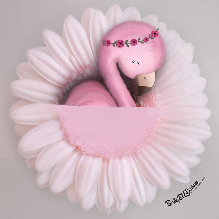 Fluffy Flamingo