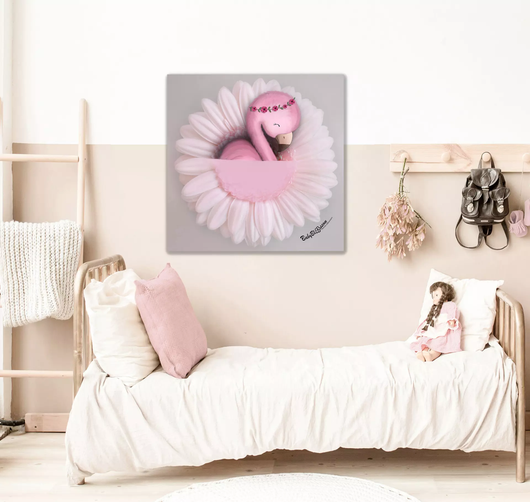Fluffy Flamingo